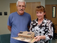 Photo of participant teachers Ken Paulsen and Debby West.